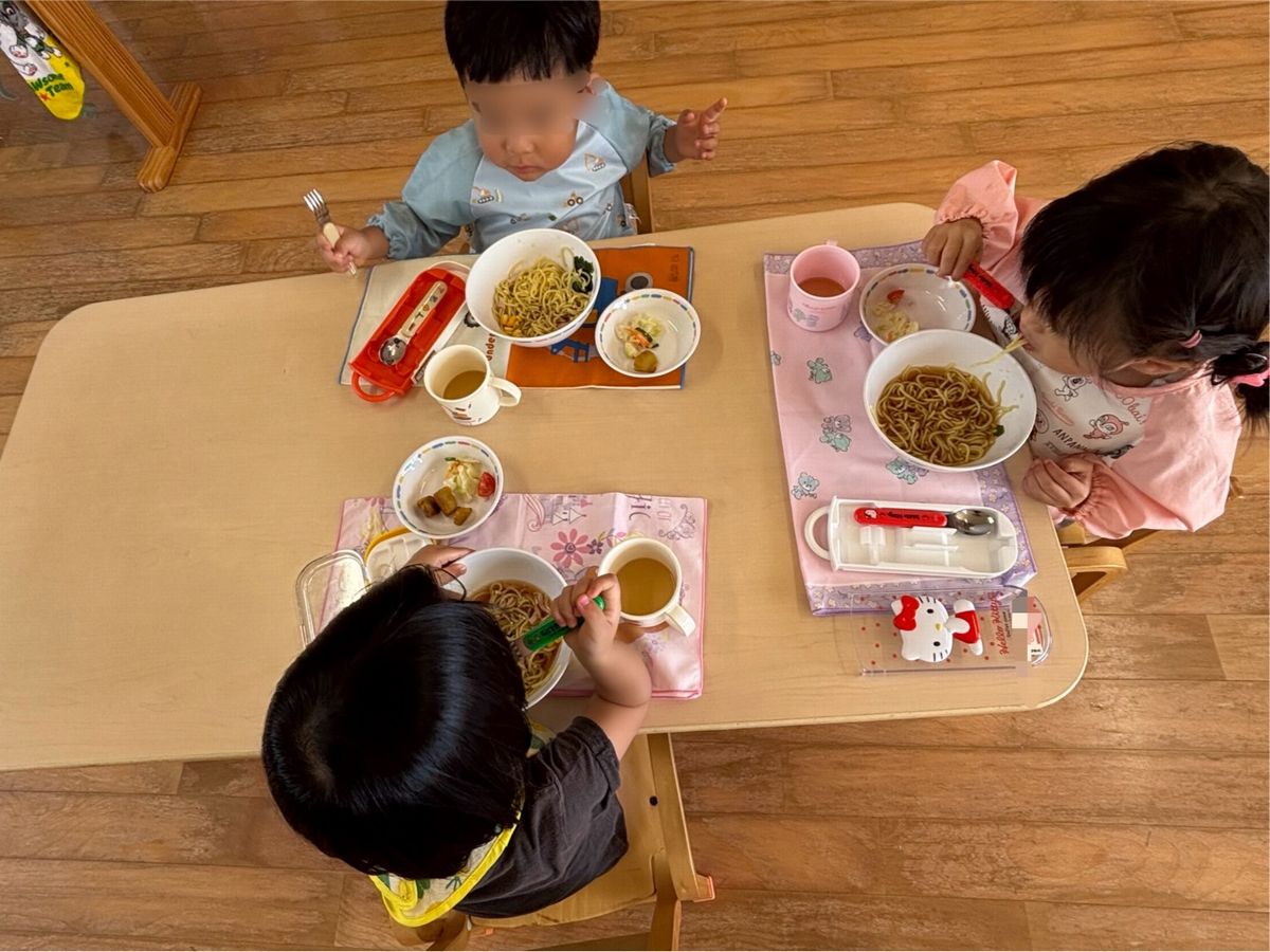 2歳給食