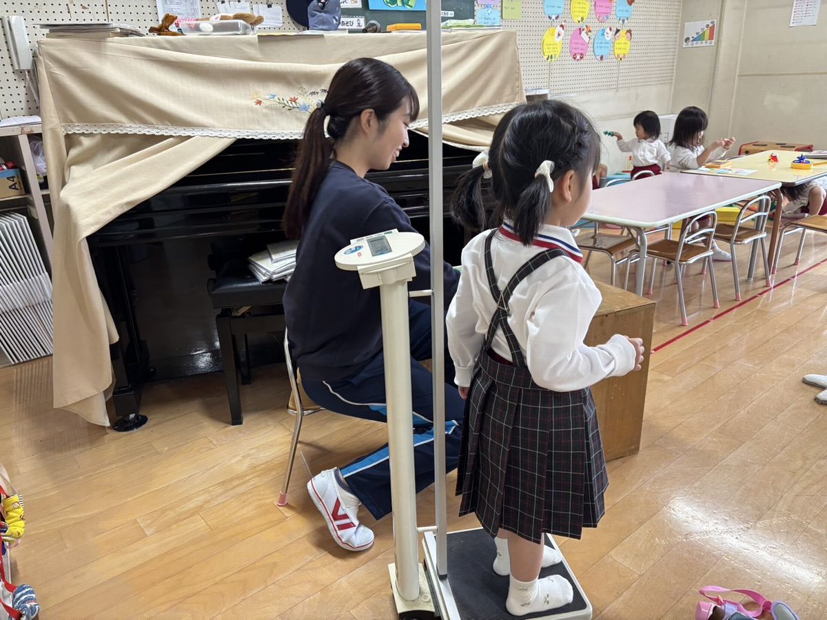 3歳身体測定 3歳身体測定