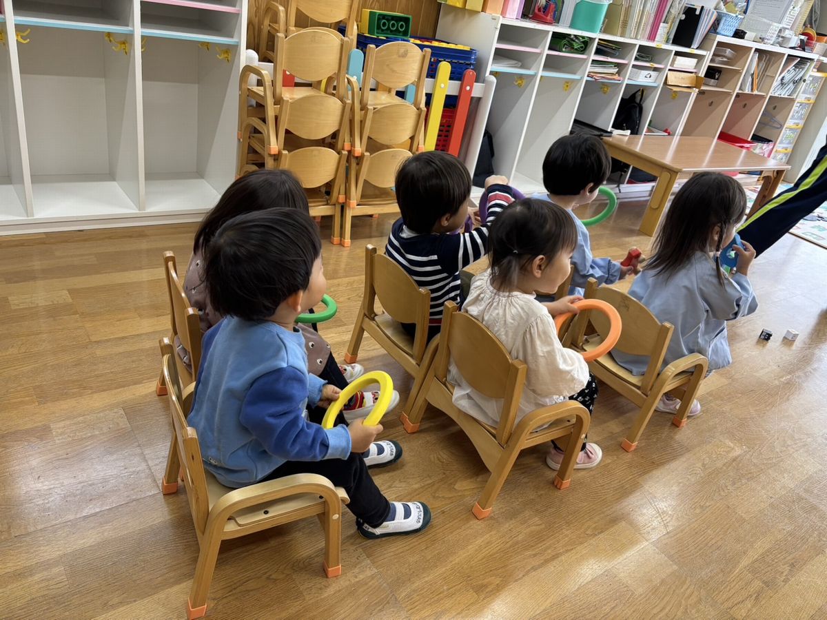 2歳電車ごっこ 2歳電車ごっこ