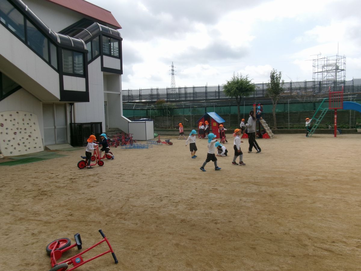 4歳園庭 4歳園庭