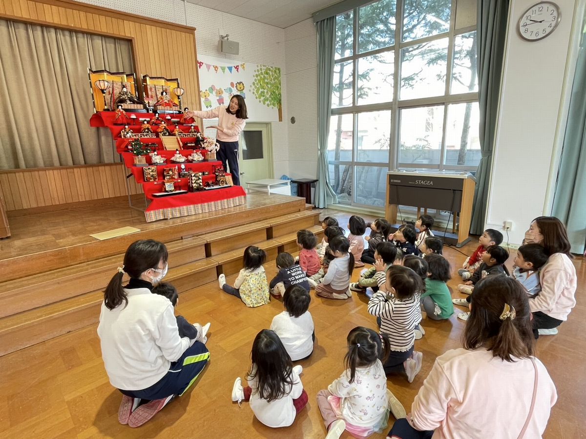 2歳ひなかざり説明 2歳ひなかざり説明