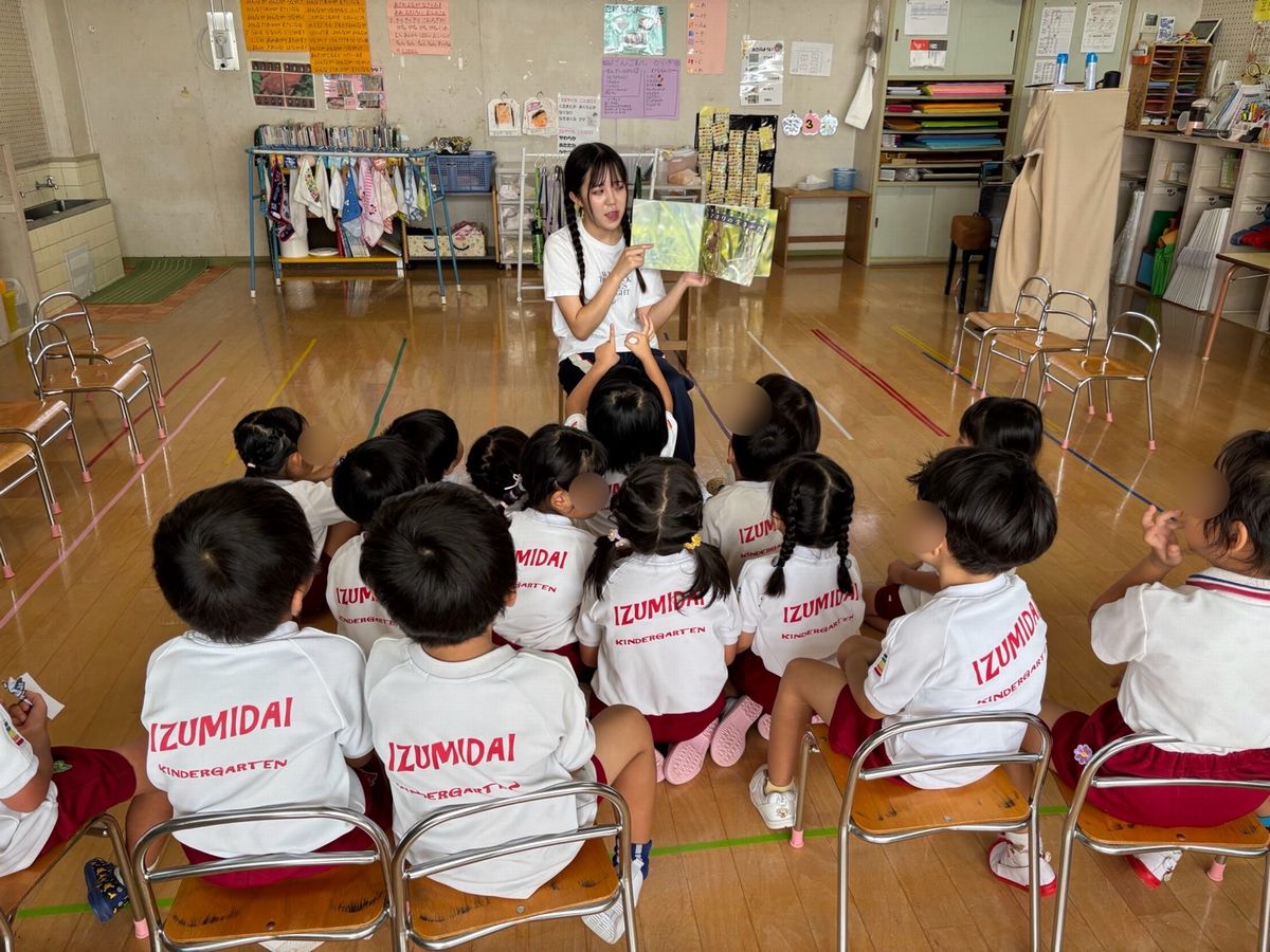 4歳虫捕り観察 4歳虫捕り観察